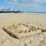 Sand Castle on Bournemouth Beach